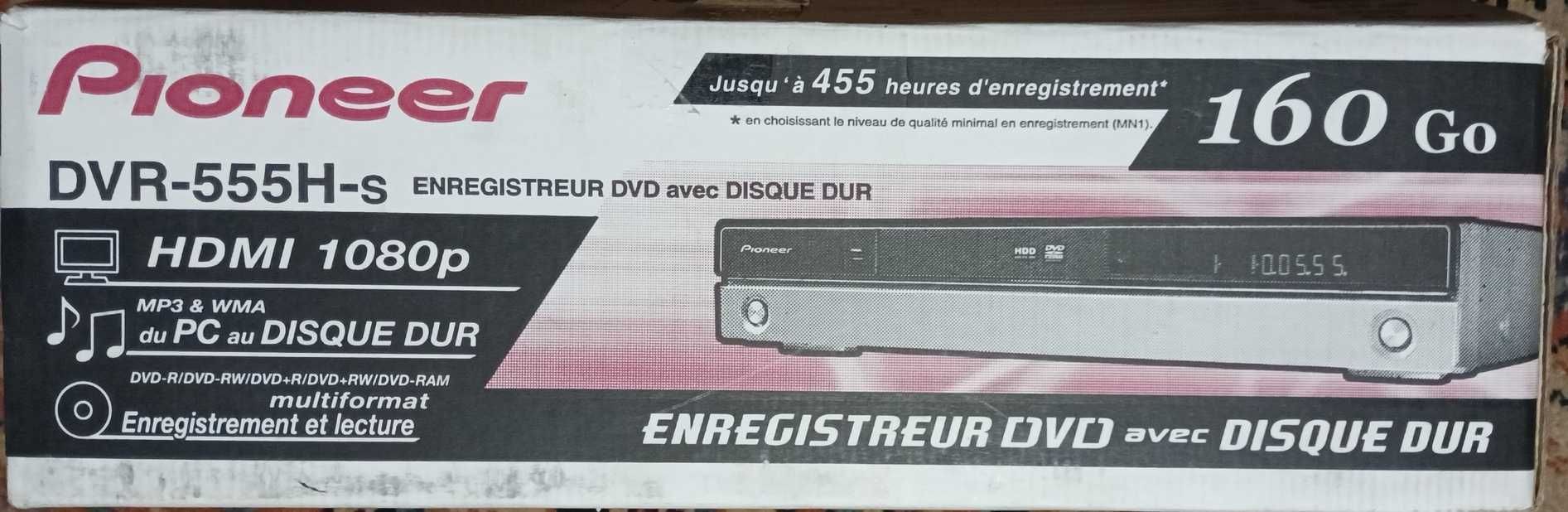 HDD/DVD рекордер Pioneer DVR-555H-S