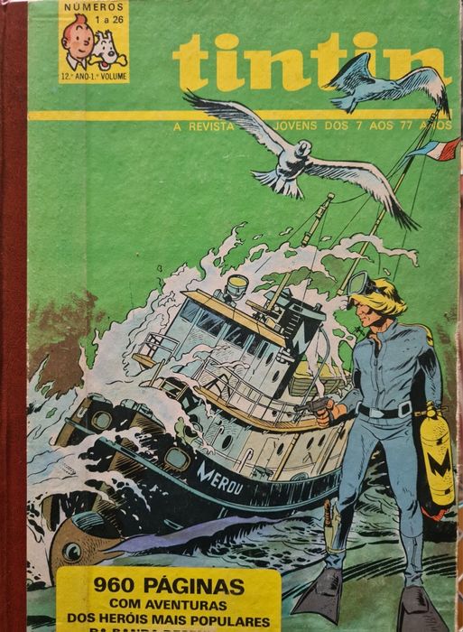 TINTIN-Volume encadernado