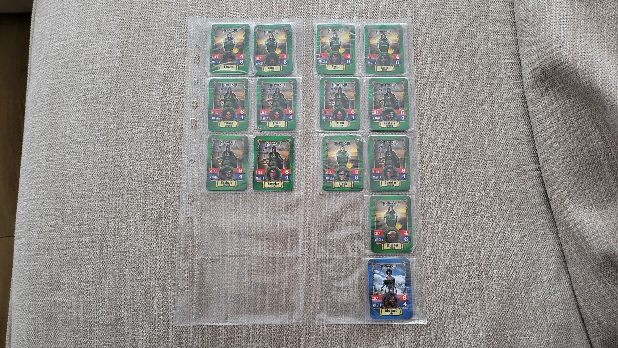 94 karty retro Heroes of Might and Magic IV
