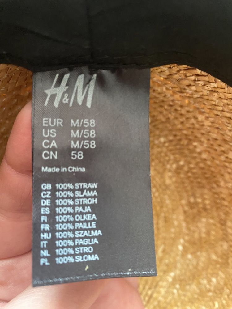 Kapelusz słomkowy H&M nowy