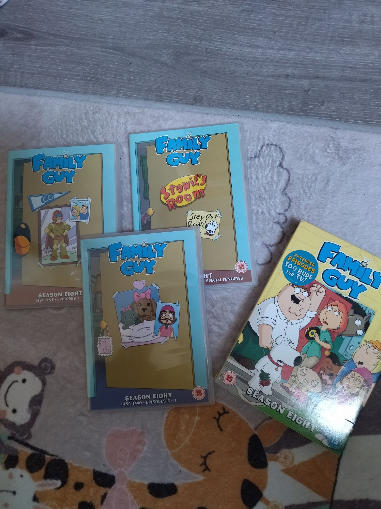 Dvd диски про сім'ю Гріфінів, Family Guy