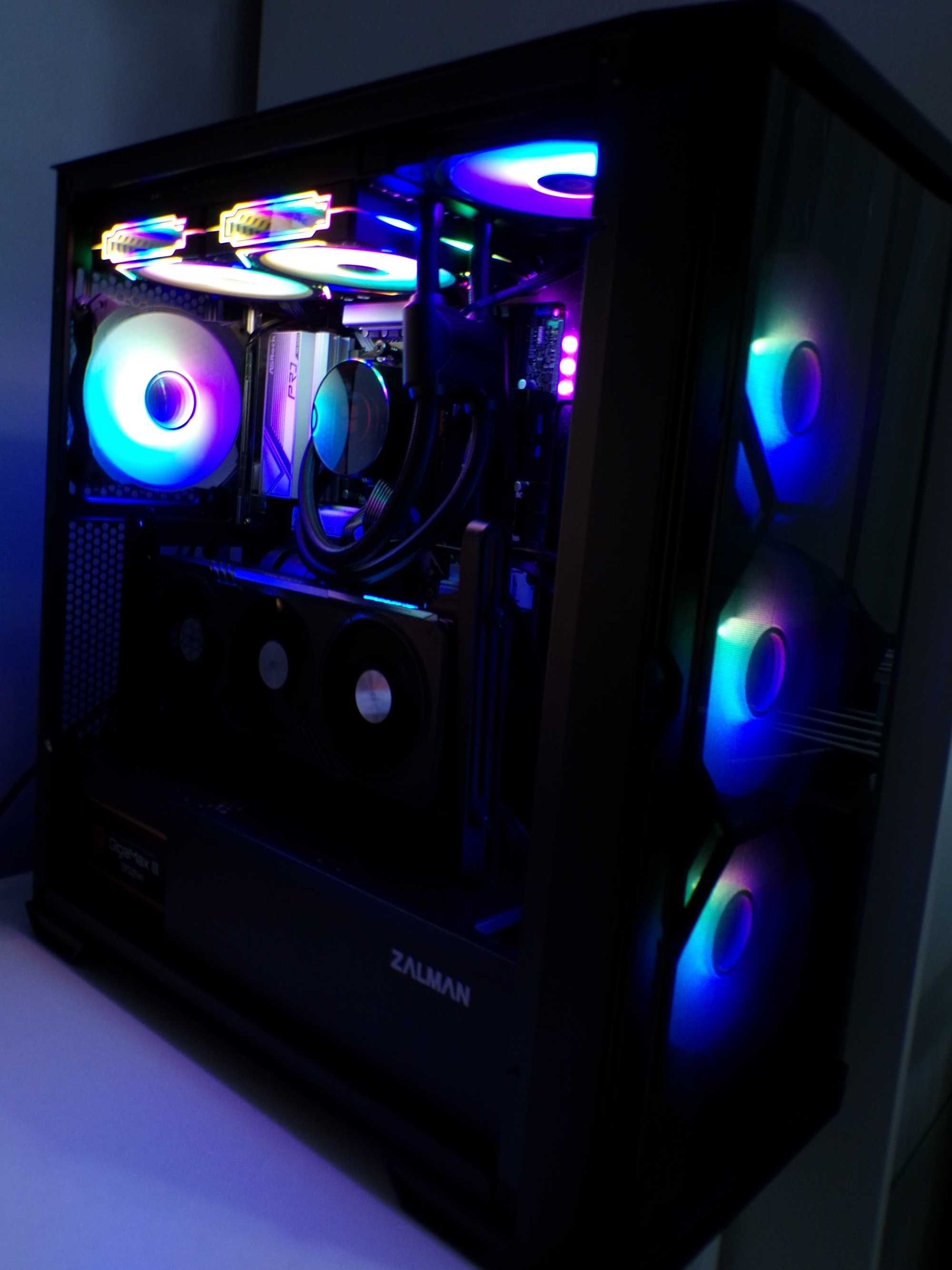 Ryzen 7 7700 RX 7600 16GB  b650 32GB 7200MHz   PX700 1TB 850w komputer