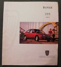 Prospekt Rover serii 200