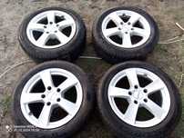 Koła 5x120 z oponami 205x55 R16 alufelgi 4szt. komplet