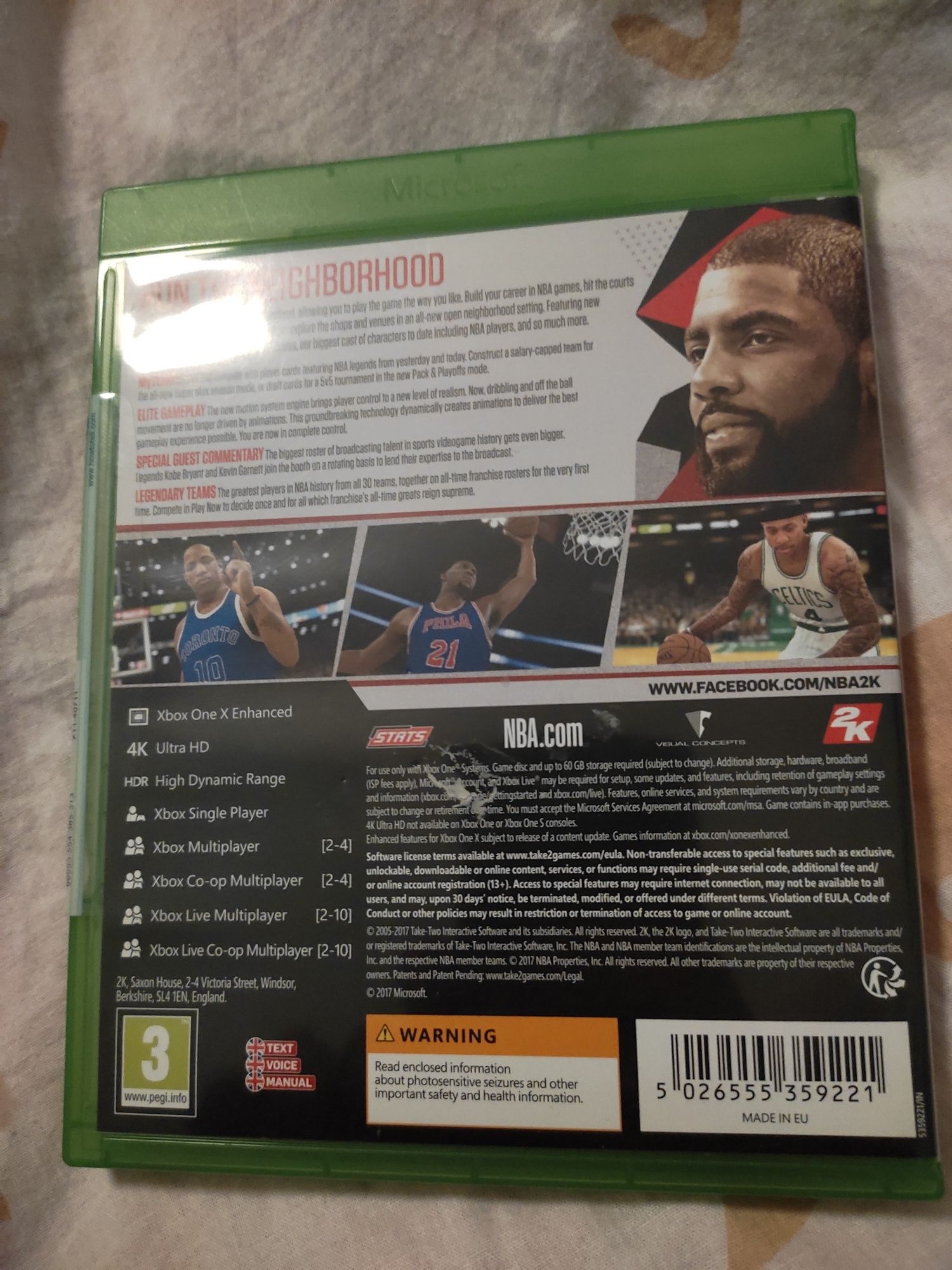 NBA 2k18 Xbox one PL