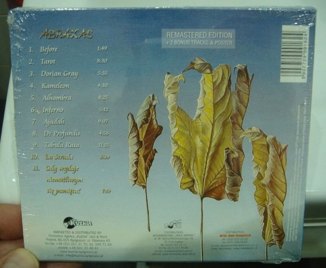Abraxas Cykl obraca się album 1996/2000 r. remaster nowy w folii