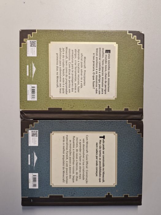 Livros "Minecraft Principiantes/ Construção