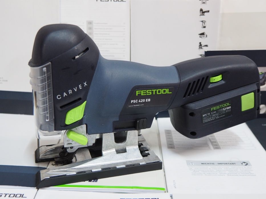 Wyrzynarka aku FESTOOL PSC 420 EB bateria 14,4v B15 bez ladowarka