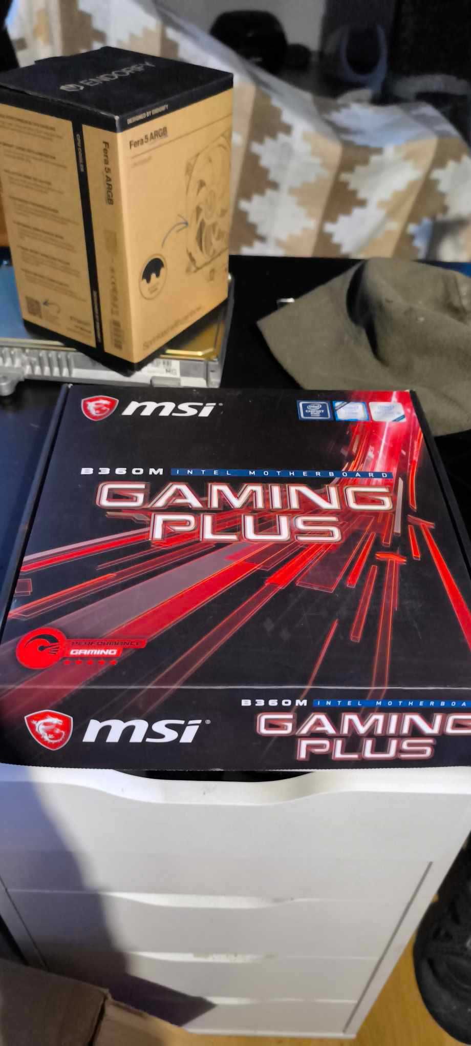 Płyta główna MSI M360M Gaming PLUS +Intel I5 9400F z chłodzeniem