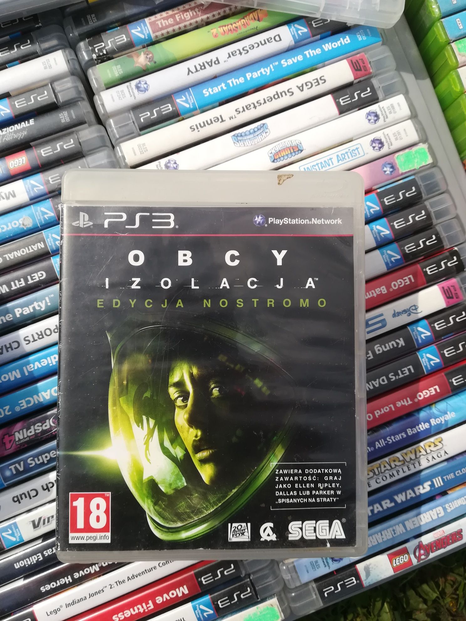 Obcy izolacja edycja nostromo PL ps3 PlayStation 3