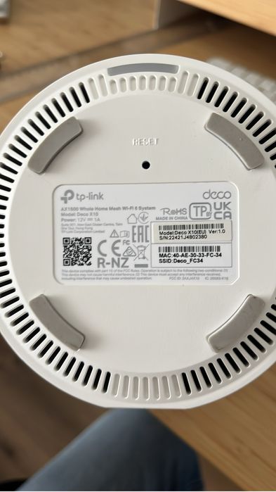 Deco tp-link ax1500 mesh wifi 6