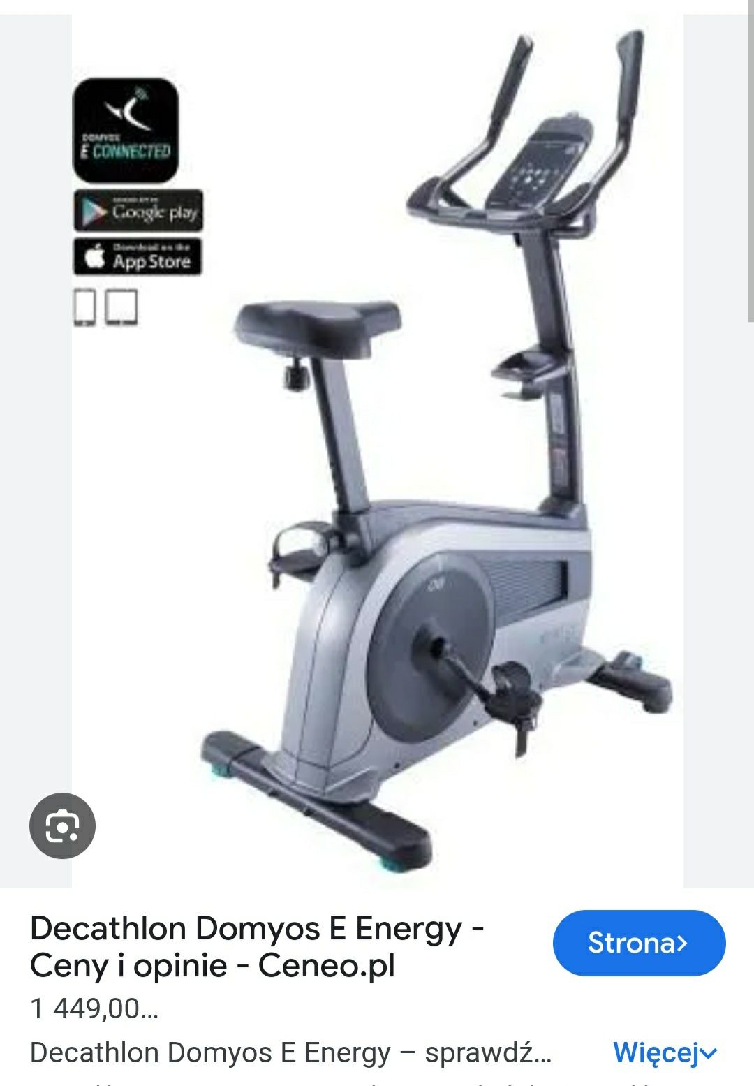 Rower stacjonarny domyos