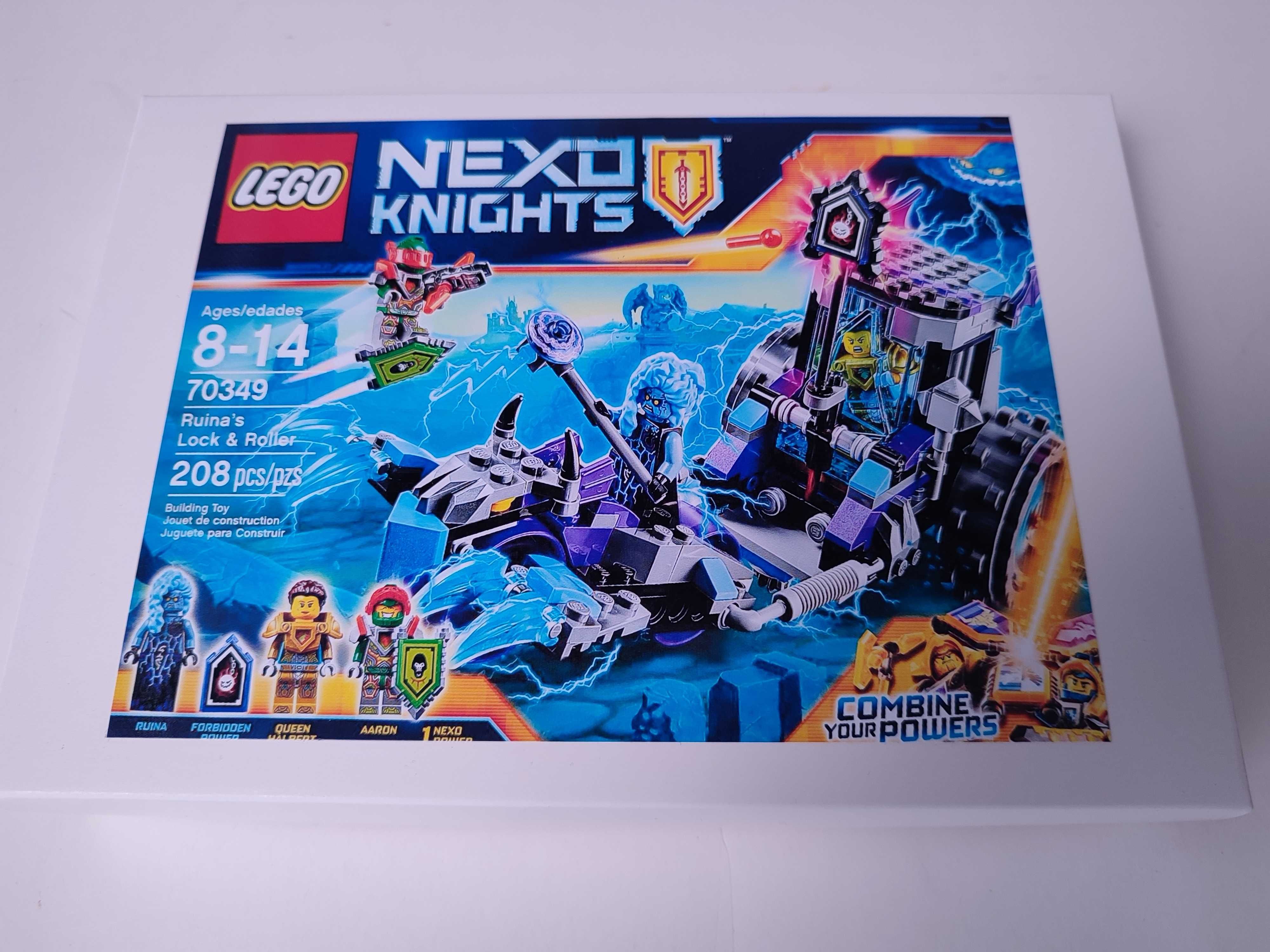 LEGO Nexo Knights 70349 - Miażdżący pojazd Ruiny - Komplet 100%