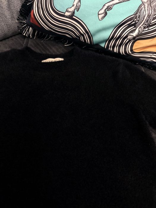 Свитер теплый укороченный