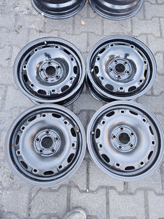 14 5x100 Felgi stalowe Skoda VW Seat