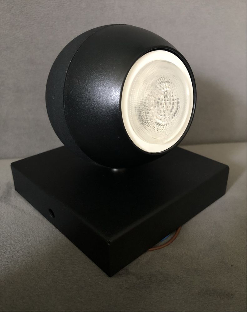 Philips hue Buckram White Ambiance - kinkiet, lampa na gu10