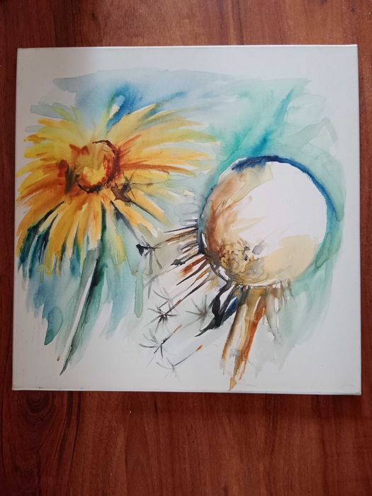 Magia akwareli - dmuchawce