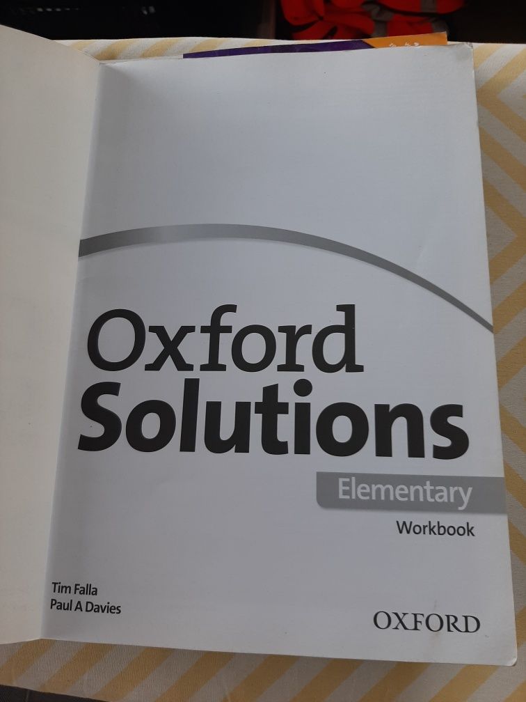 Oxford solutions elementary