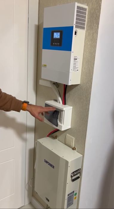 Інвертор 6.5кВа + Акумулятор 48V/5760Wh зарядна станція Топ ціна