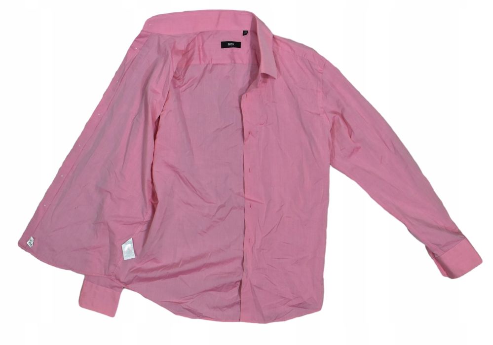 Hugo Boss Jasnoróżowa Koszula Męska 39