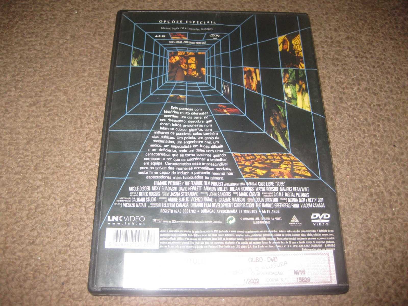 DVD "Cubo" de Vincenzo Natali