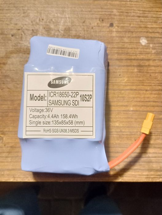 Bateria akumulator 36V 4,4Ah Samsung do deskorolki hoverboarda