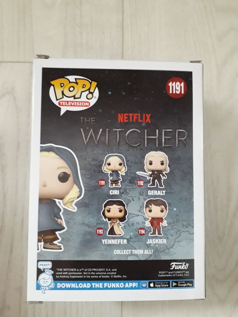 Figurka Funko POP "Ciri" THE WITCHER nr 1191