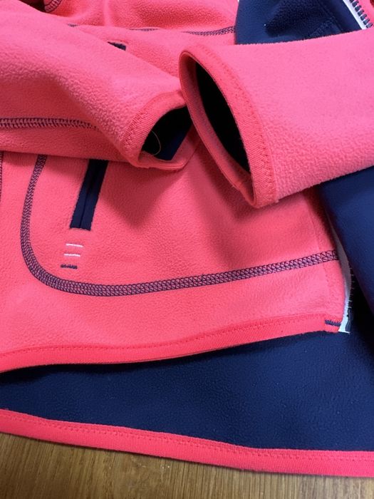 Двостороння флісова кофта 134р.+