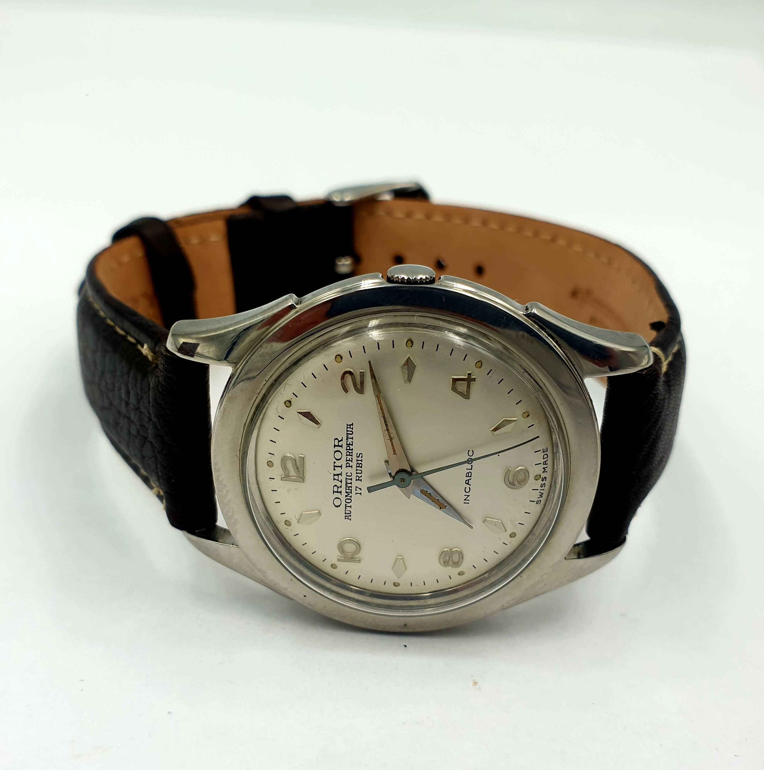 Zegarek Vintage Orator Automatic Antimagnatic Incabloc / 1955 rok !!