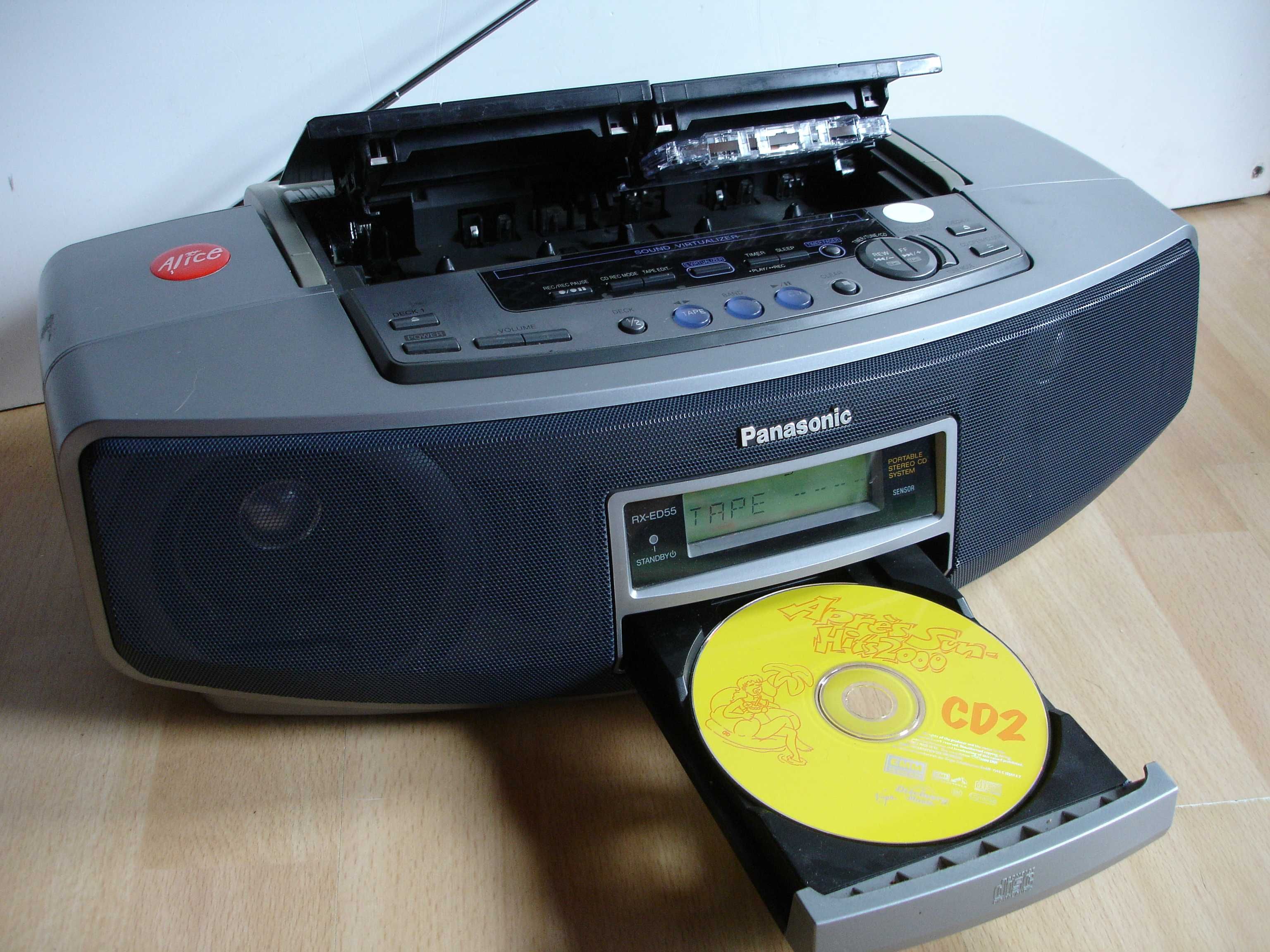 Radiomagnetofon PANASONIC RX-ED55