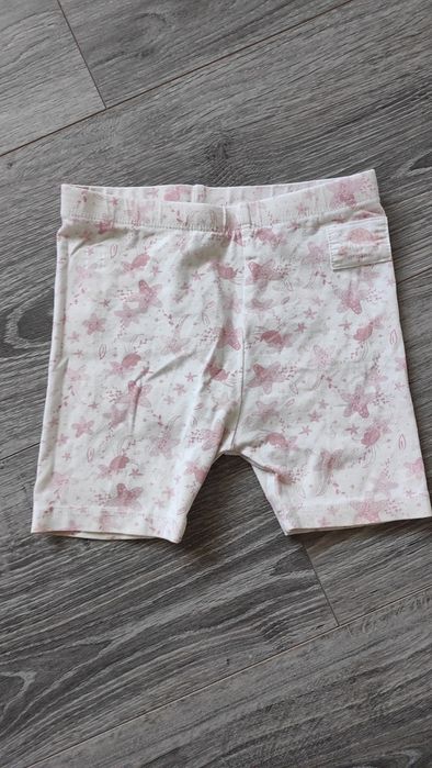 Legginsy, krótki spodenki rozmiar 86