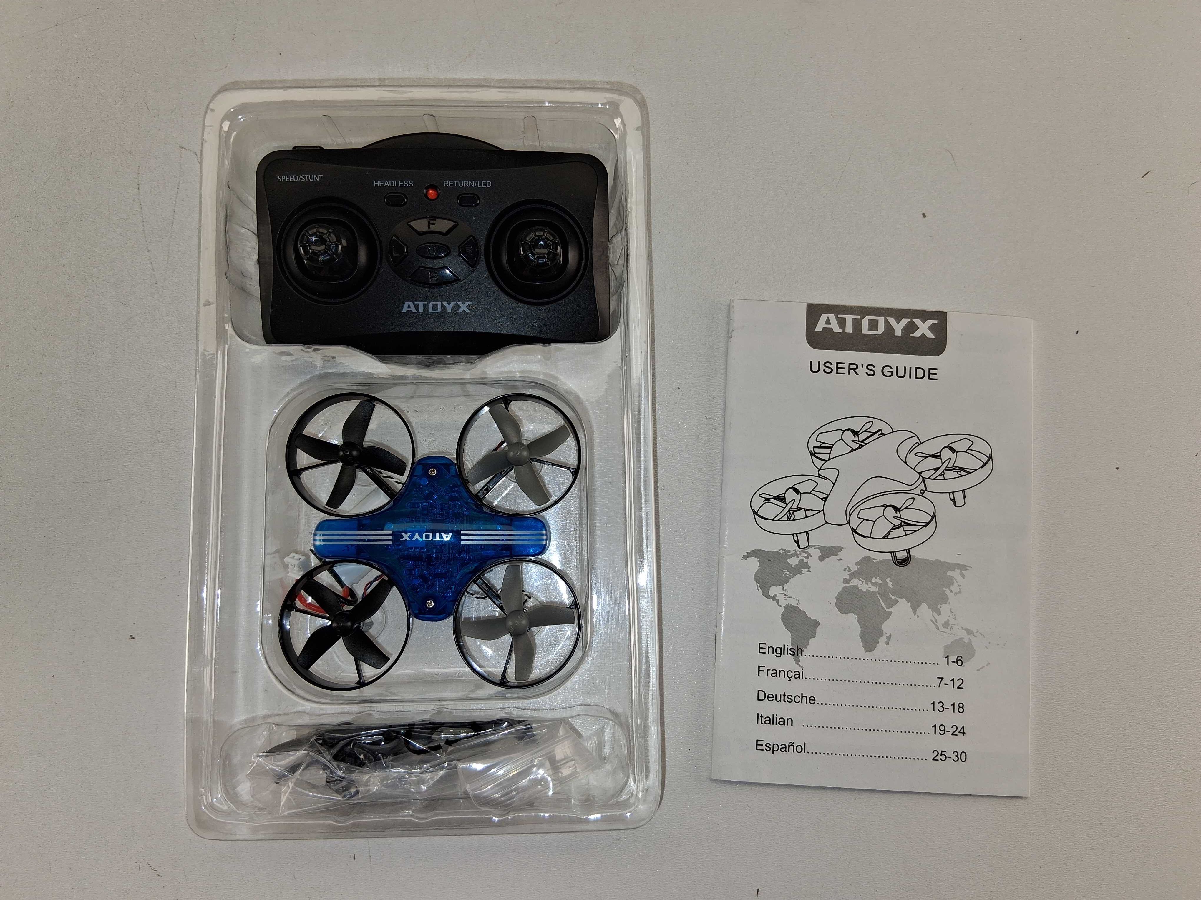 I075 Dron Wyścigowy Atodyx Ghost Mini Dron Do Nauki Latania