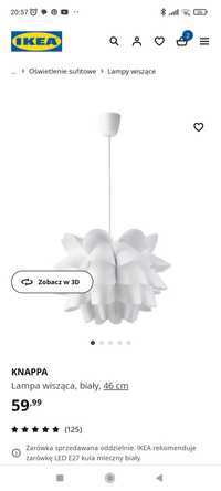 Lampa Ikea Knappa