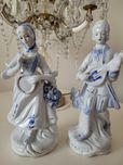 2 Figurki Stara Porcelana