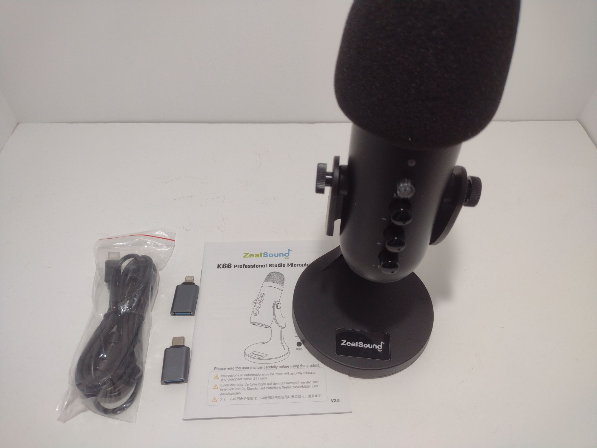 Mikrofon ZealSound K66  do telefonu