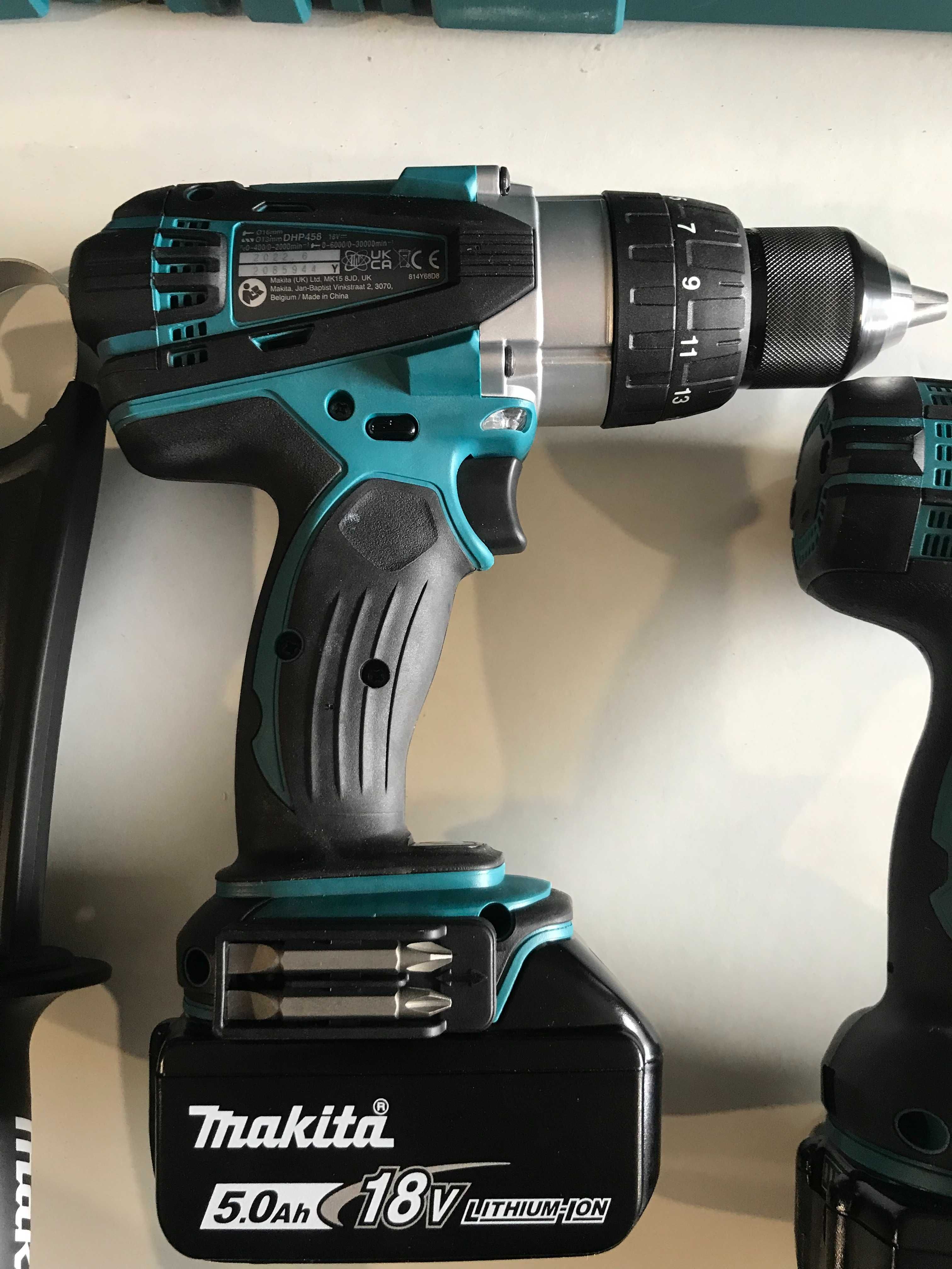 Шуруповерт Makita DHP458 + ударний гайковерт DTD152 з Англії