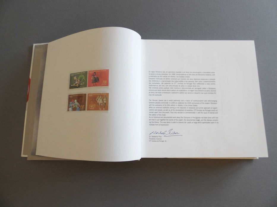 Livro CTT Jogos Olímpicos