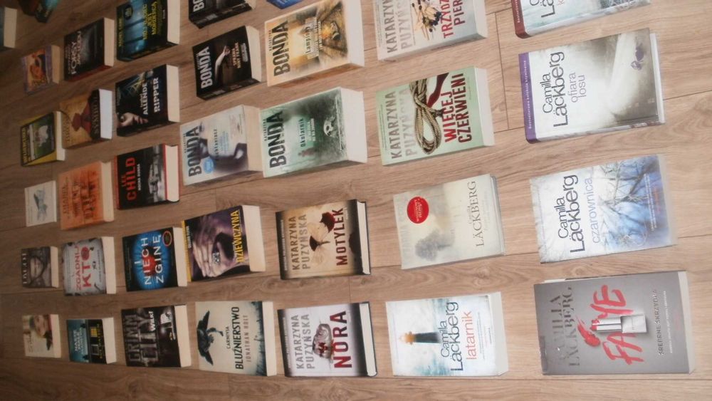 Lackberg, Child, Puzynska i inni - jeszcze większy zestaw książek