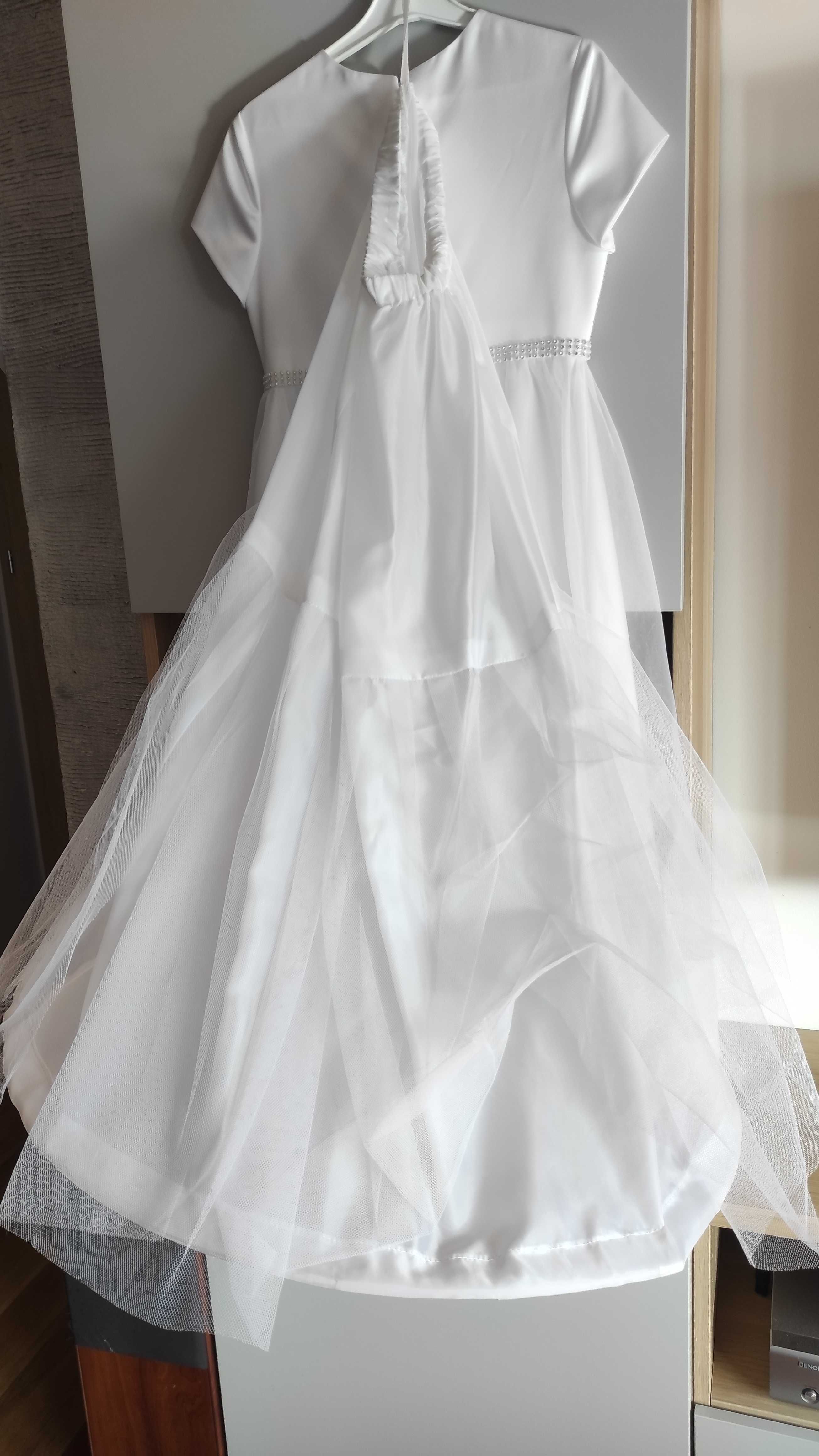 Sukienka 134/140 komunijna komunia ROXY Emmi Mariage kolekc FANTAZYJNA