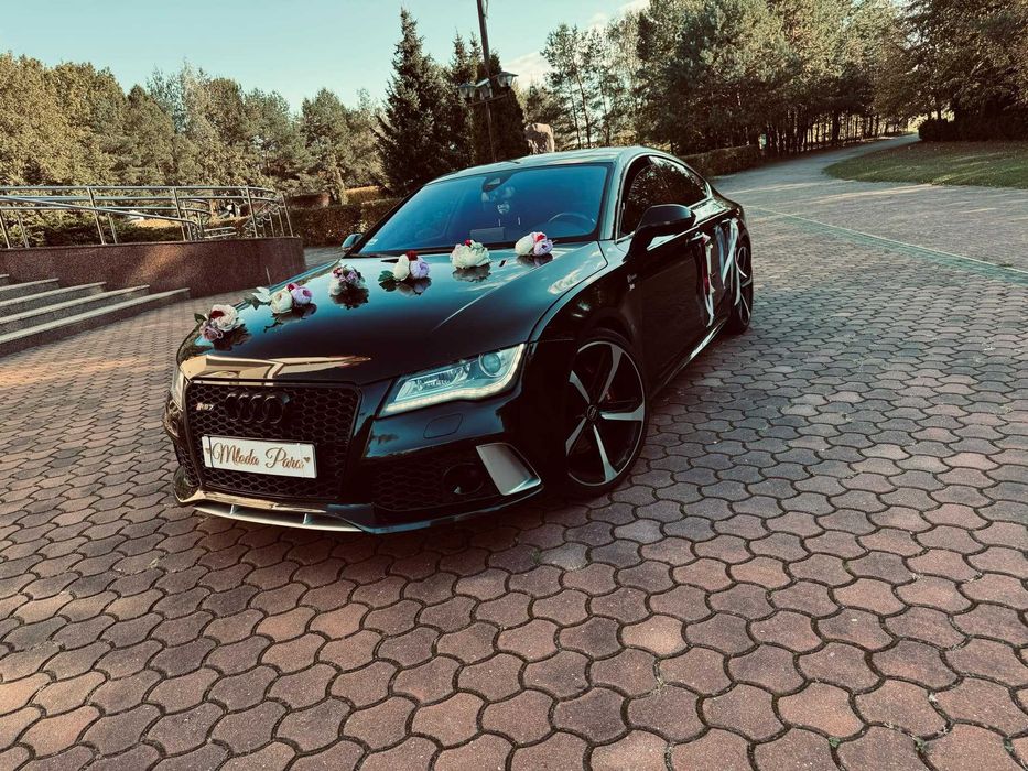 Samochód Auto Do Ślubu Czarne Audi S7 | RS7 I Promocyjna Cena!! I