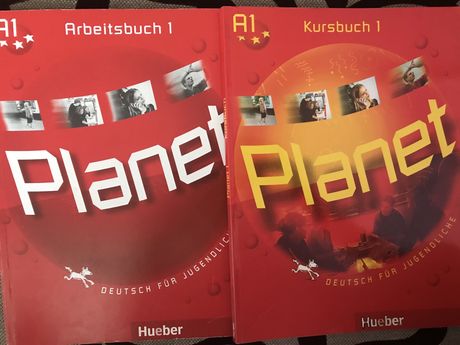 Книга і зошит з німецької Planet A1
