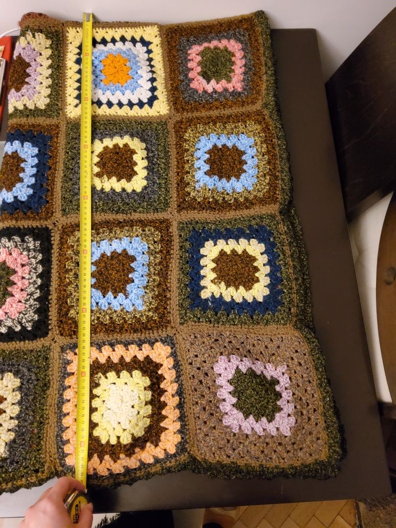 Narzuta, pled patchwork rękodzieło