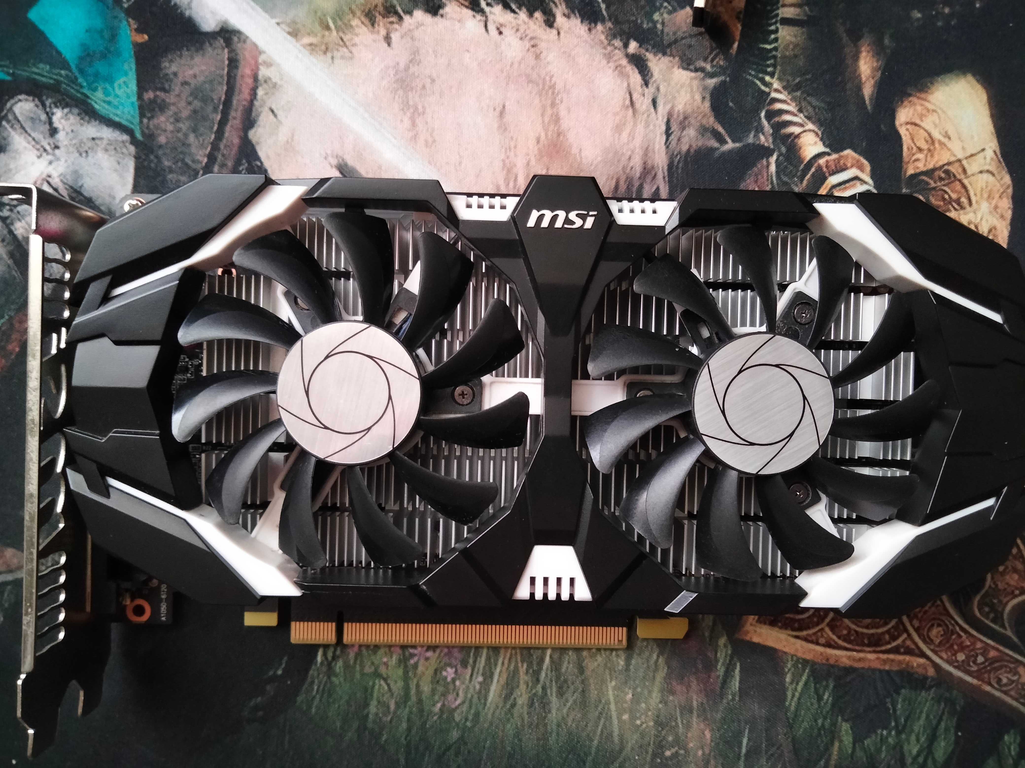 Видеокарта MSI GTX 1050 Ti 4GT OC