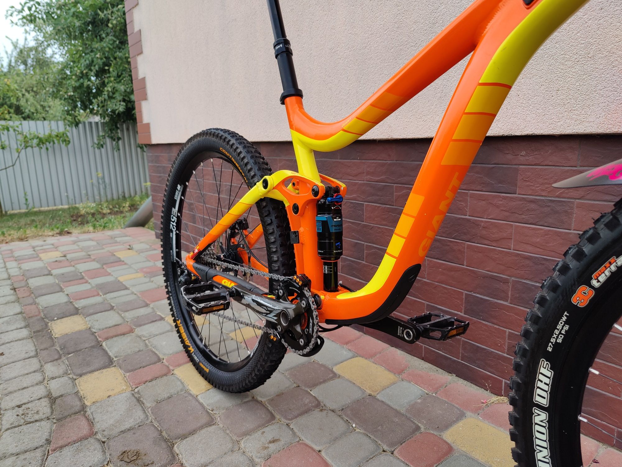 Велосипед двохпідвіс Giant Reign 2016 (M/L) downhill, enduro, freeride