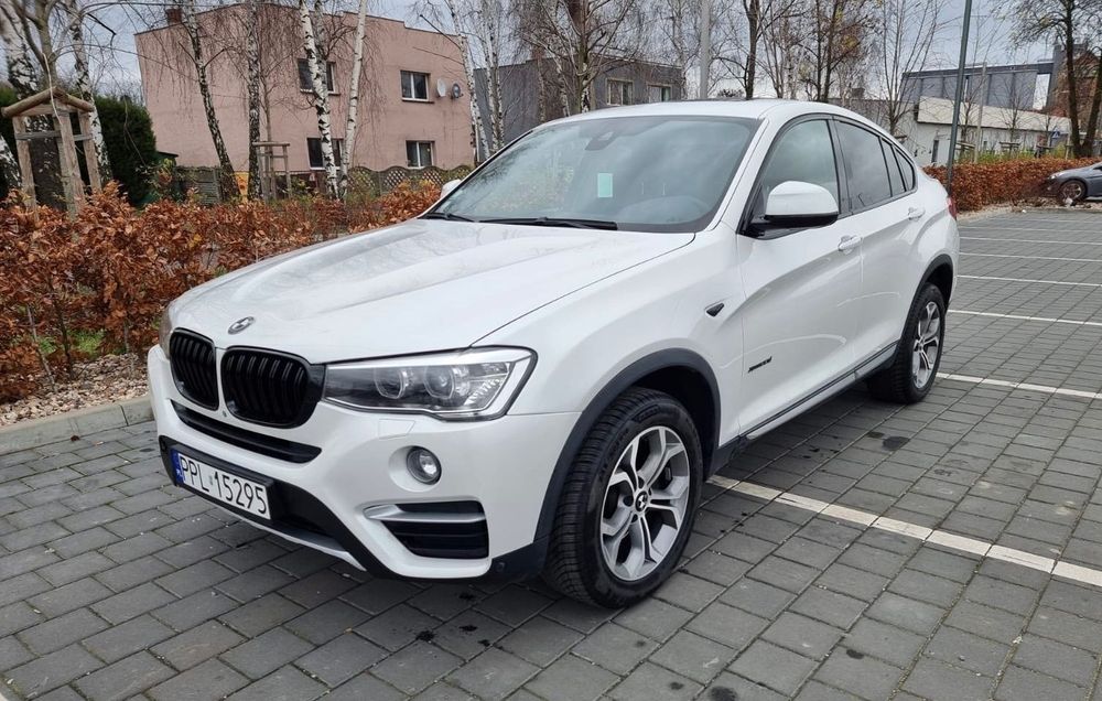 BMW X4 BMW X4 xDrive20d 190 KM • Automat • HUD • Kamery 360° • Skóra