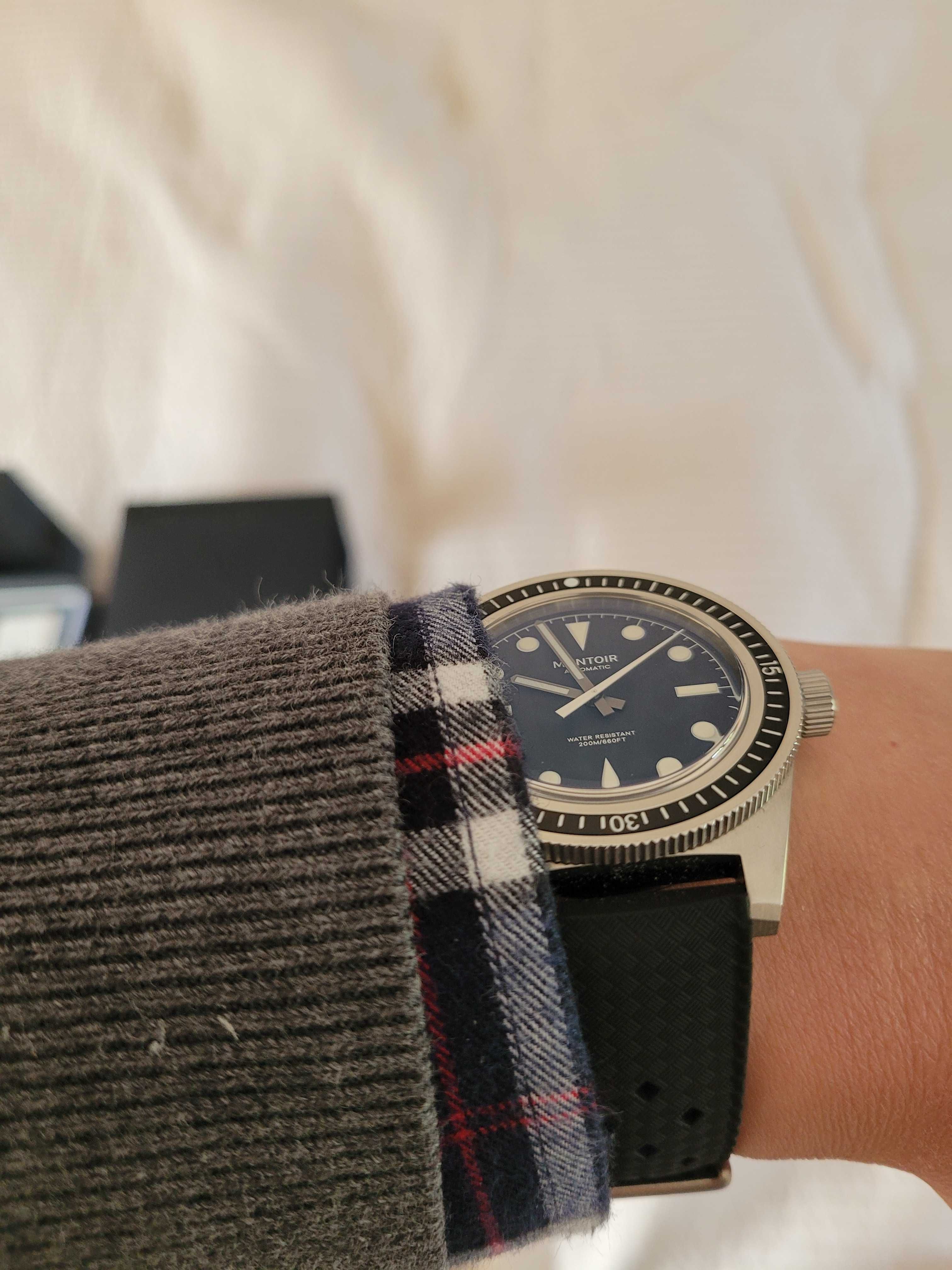 Zegarek Montoir MWMOD-01 V2 Black Diver