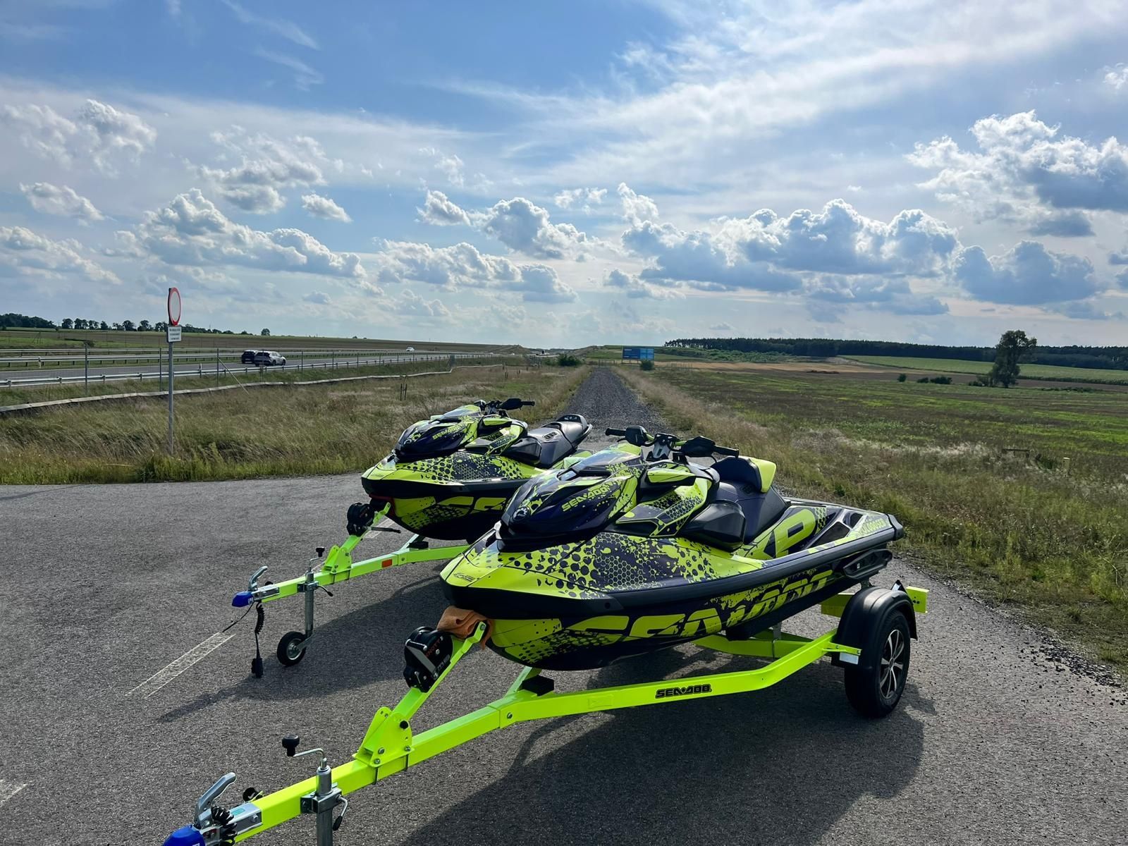 Przyczepa pod skuter wodny seadoo rxp325 / spark / trixx / utra yamaha