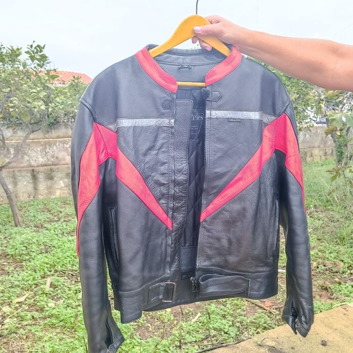 Casaco motard de homem