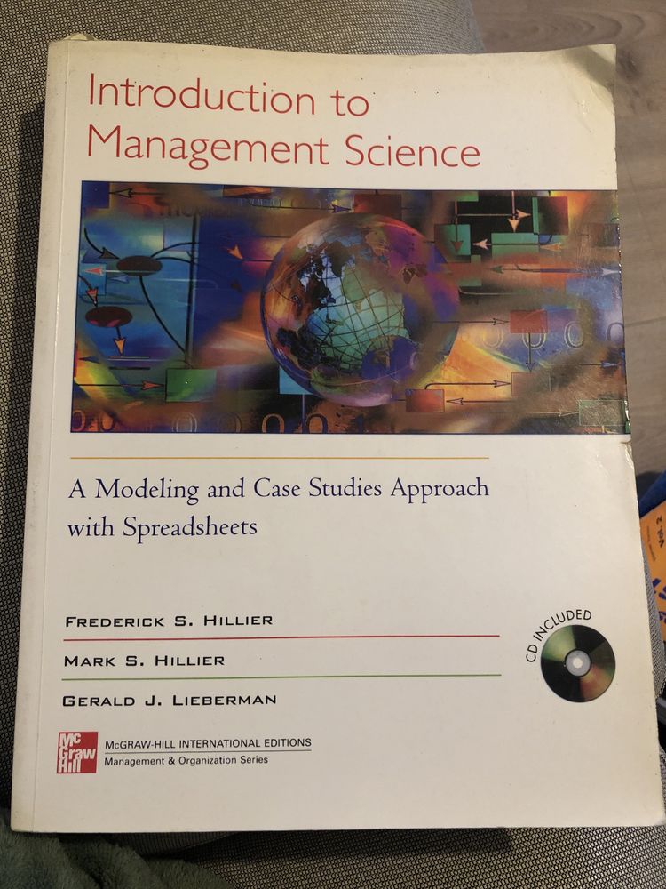 Livro “Introduction to Management Science”