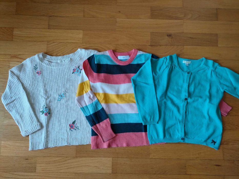 Lote de roupa de criança #45 (menina, 4-5 anos, pri/ver)